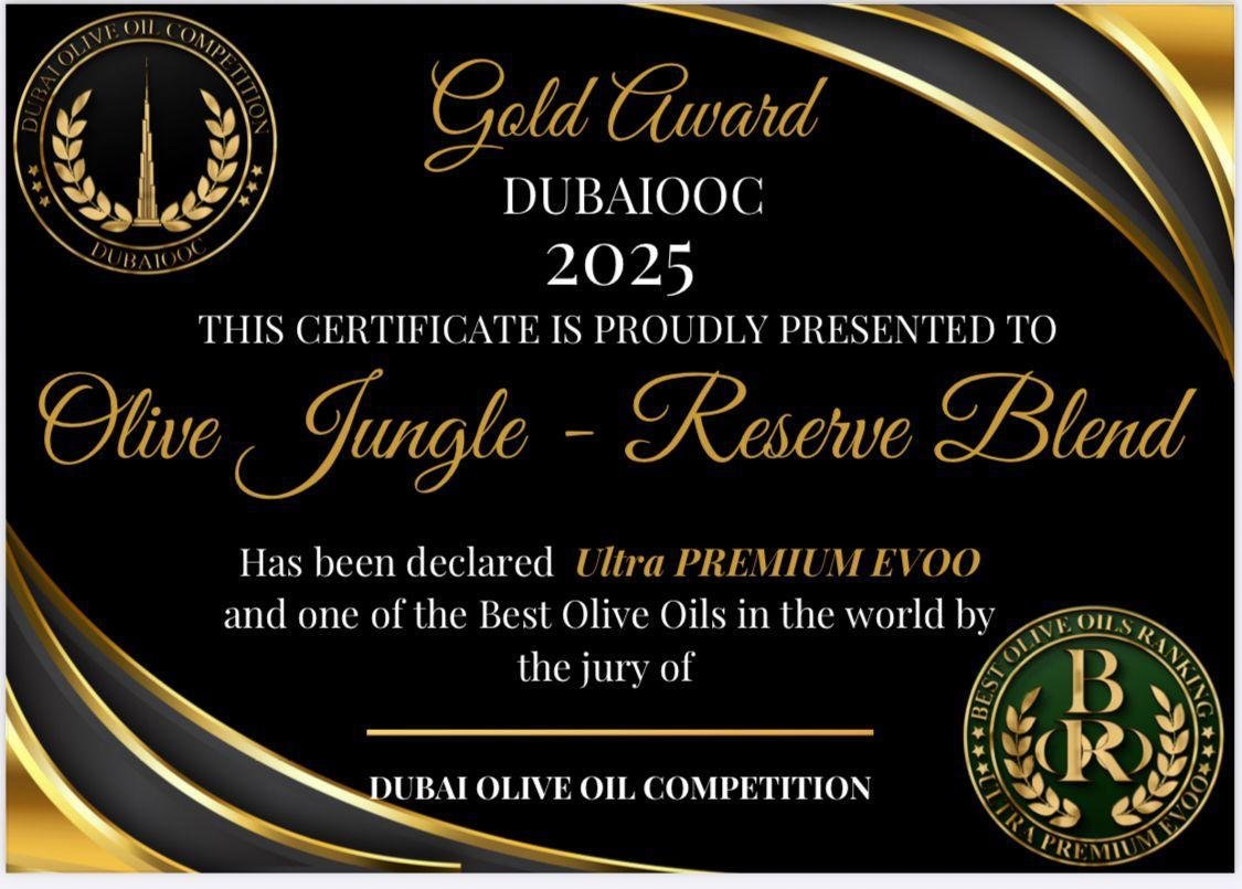 Gold Award Dubai - Reserve Blend